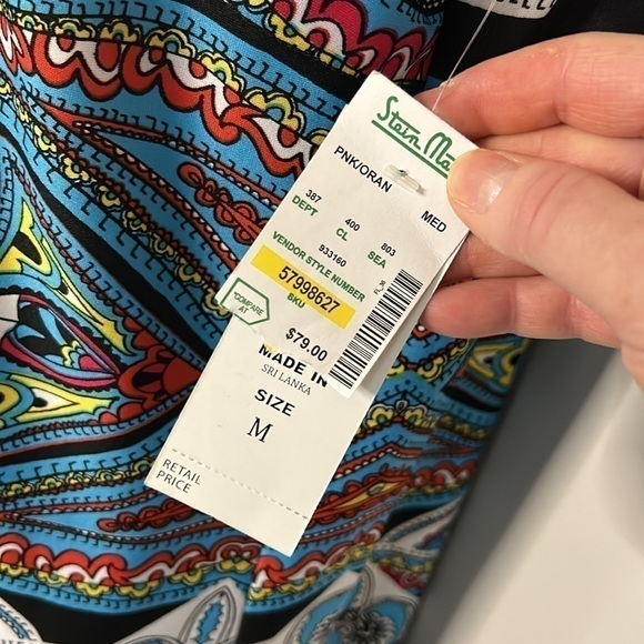 NWT MSK Sleeveless Tank Dress Size Medium - Picture 3 of 8